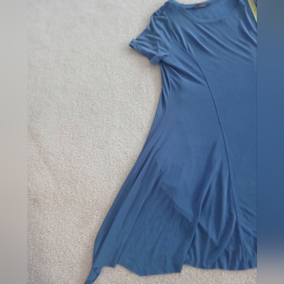 Bluheaven Asymmetrical blue dress sz S.  Short Sleeved.  FL - Picture 7 of 10